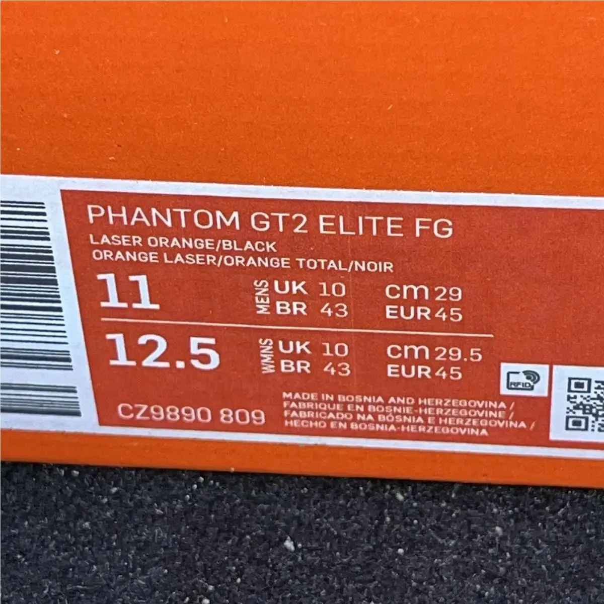 Nike shoes - Nike Phantom GT2 - Phantom - CZ9890-809 - Orange 6