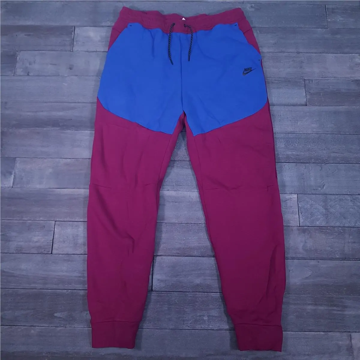 Sportswear Tech Fleece Slim Fit Tapered Joggers Men 2XL Royal Sangria Blue by Nike