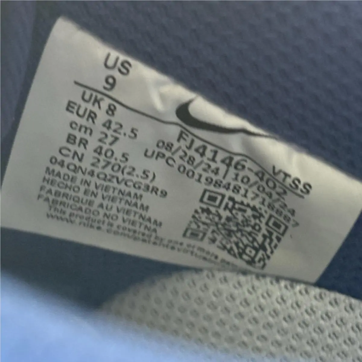 Nike shoes - Nike Air Force 1 - Air Force - FJ4146-402 - Blue 6