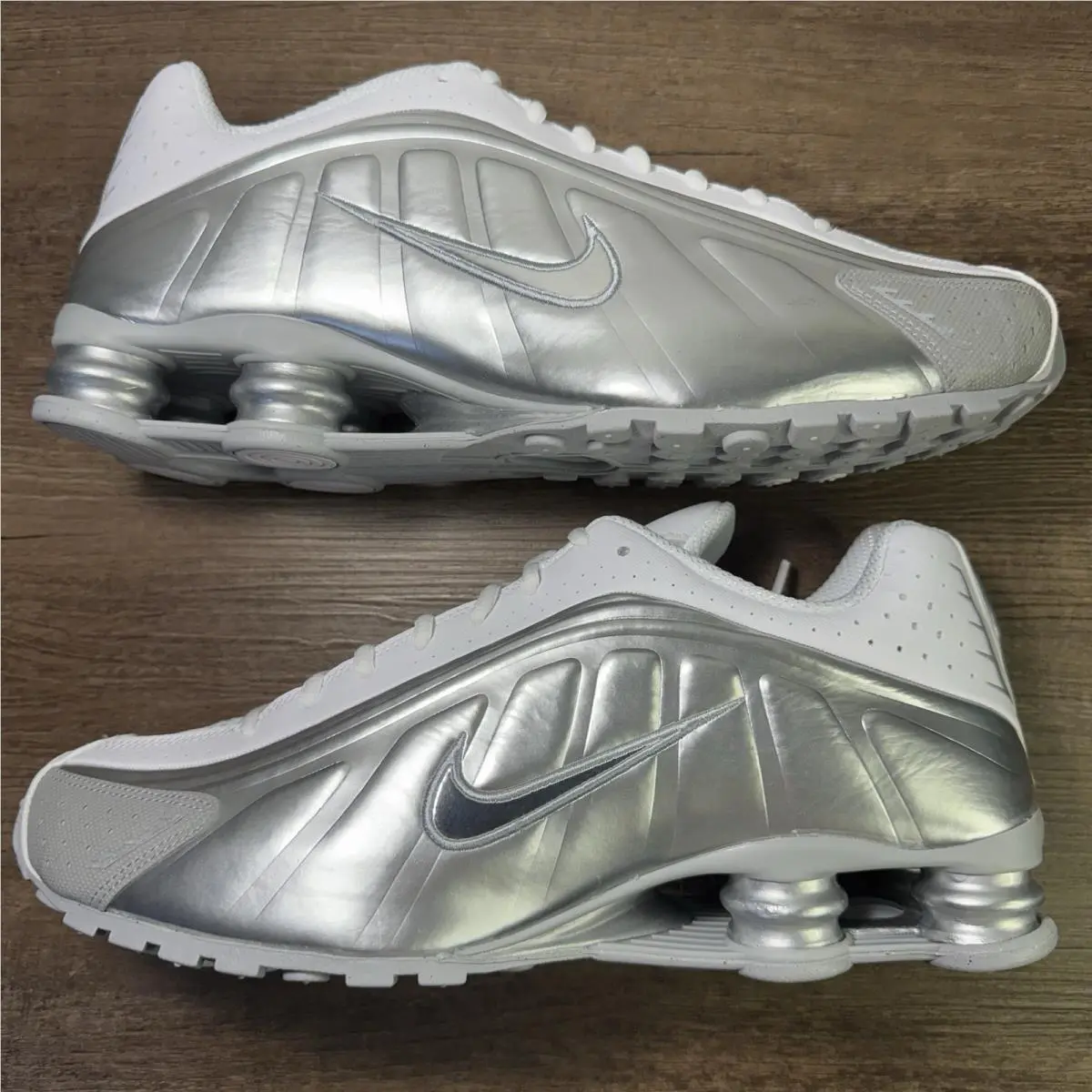 Nike shoes - Nike Shox R4 - Shox - IR5163-001 - Silver 2