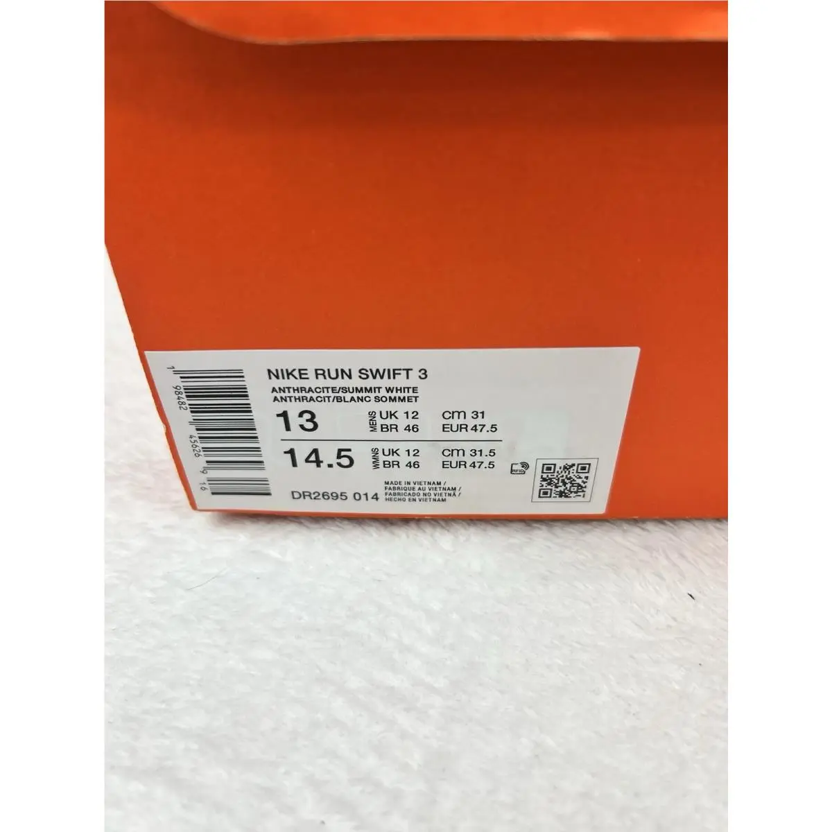 Nike shoes - Nike Run Swift 3 - Run Swift - DR2695-014 - Gray (UPC: 0198482456269) 12