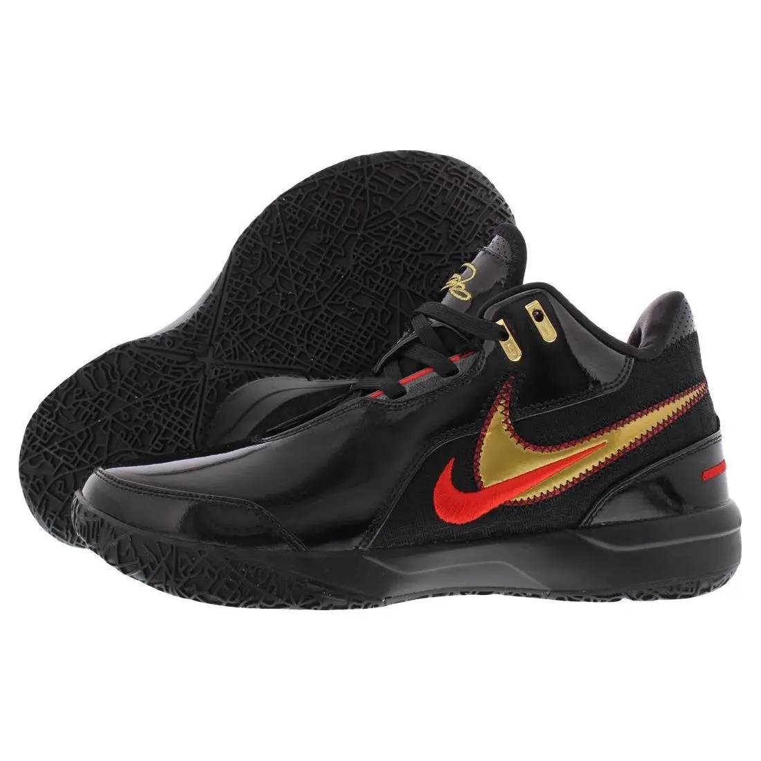 Nike Zoom Nxxt Gen Ampd Leather Unisex Shoes Size 9 Color: Black/metallic Gold - Black, Main: Black