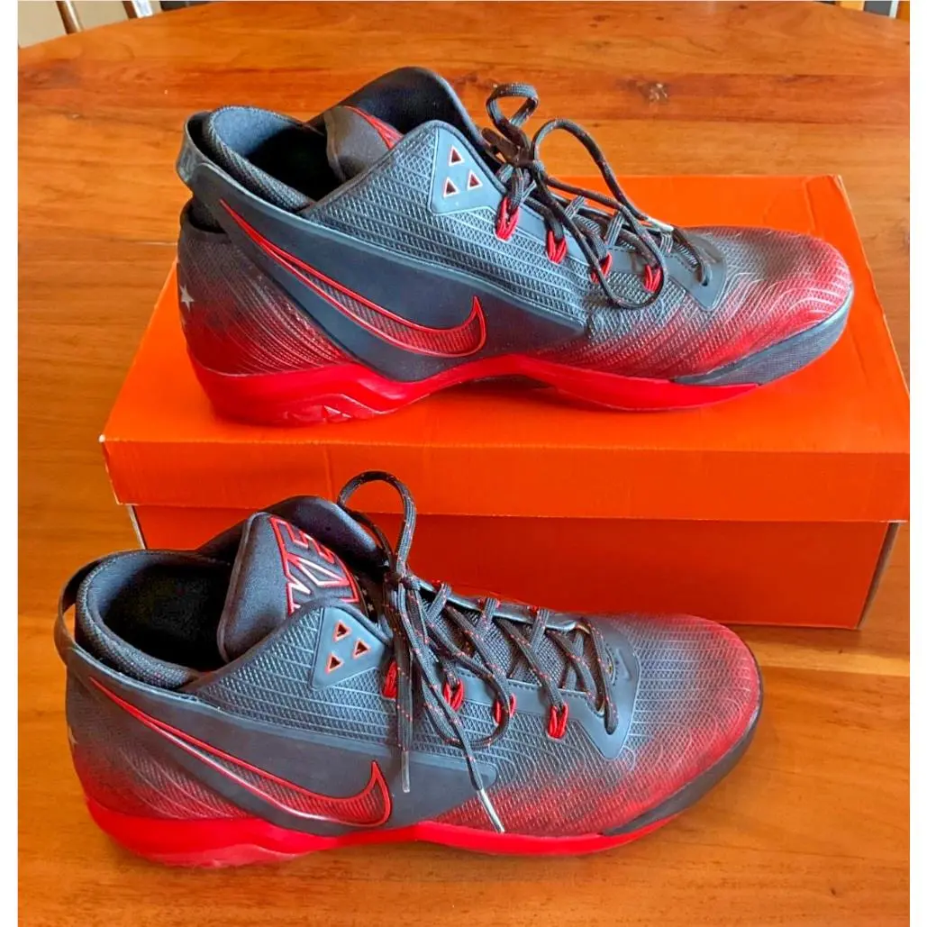 Nike shoes - Nike Zoom - Zoom - Red and Black (UPC: 685068611056) 0