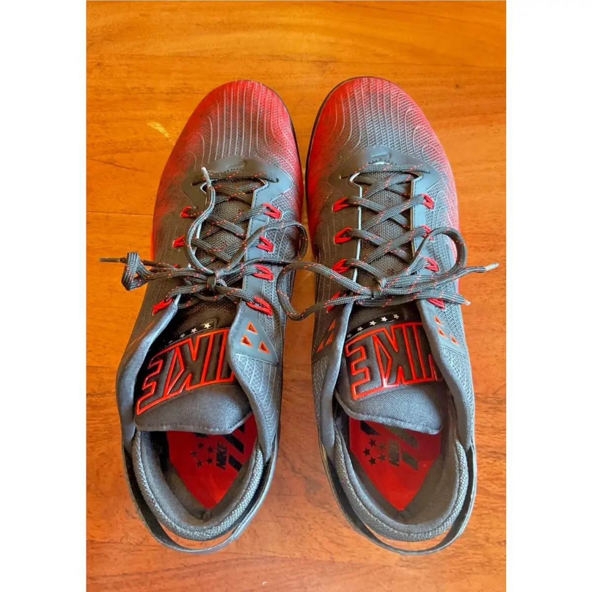 Nike shoes - Nike Zoom - Zoom - Red and Black (UPC: 685068611056) 5