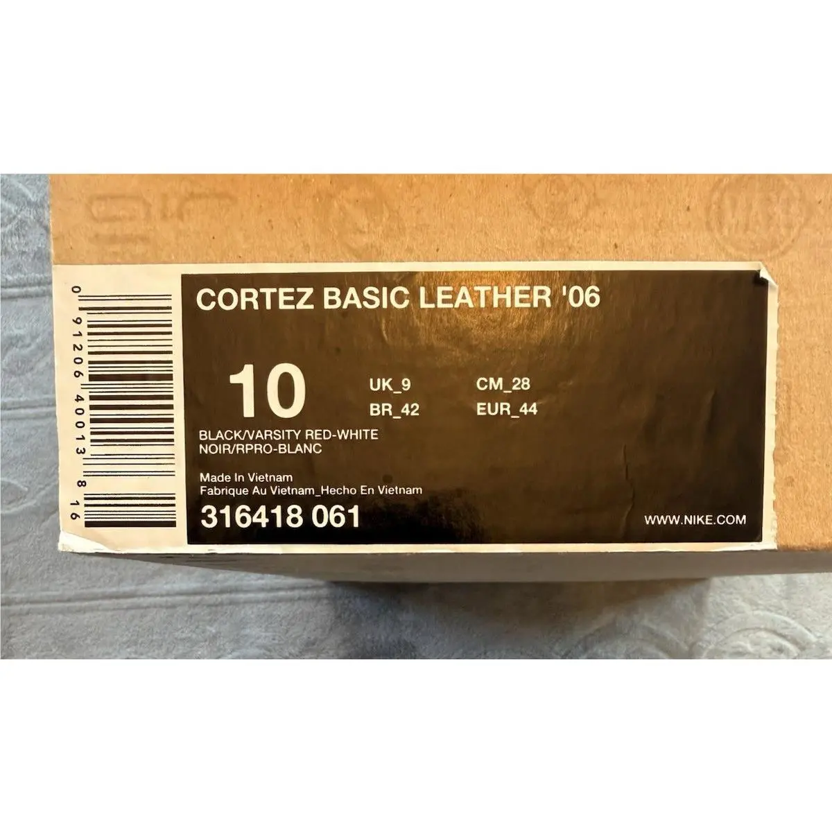 Nike shoes - Nike Cortez - Cortez - 316418-061 - Black 13