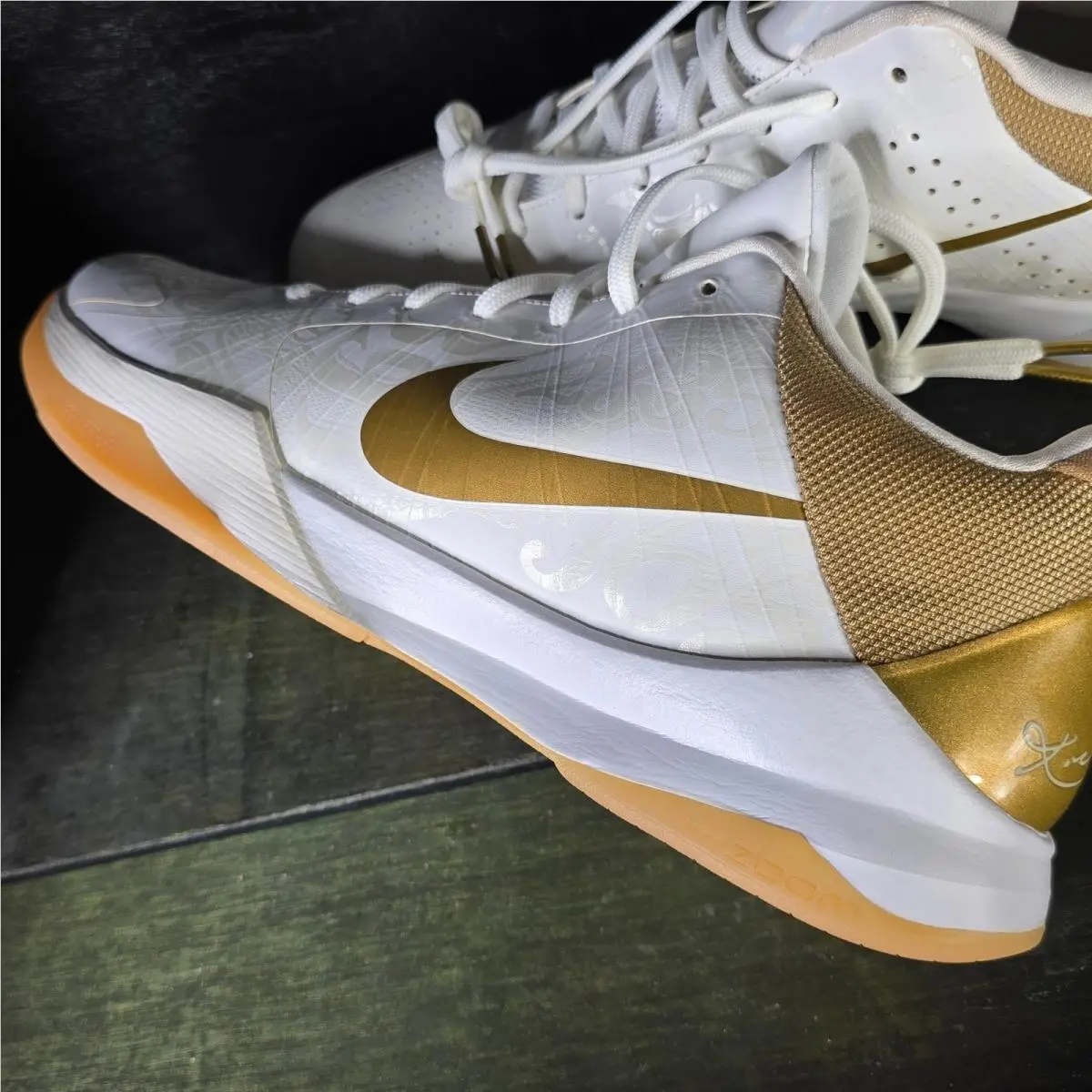 Nike shoes - Kobe V - Kobe - 386429 108 - White 9