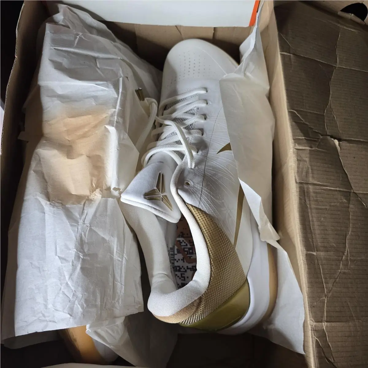 Nike shoes - Kobe V - Kobe - 386429 108 - White 13
