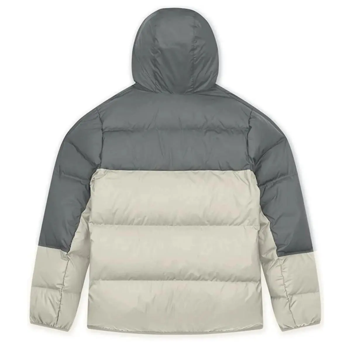 Nike clothing - Nike Sportswear Storm-Fit Windrunner Down-Fill Jac - Smoke Grey/Light Bone/Sail/Sail (UPC: 195239062544) 0