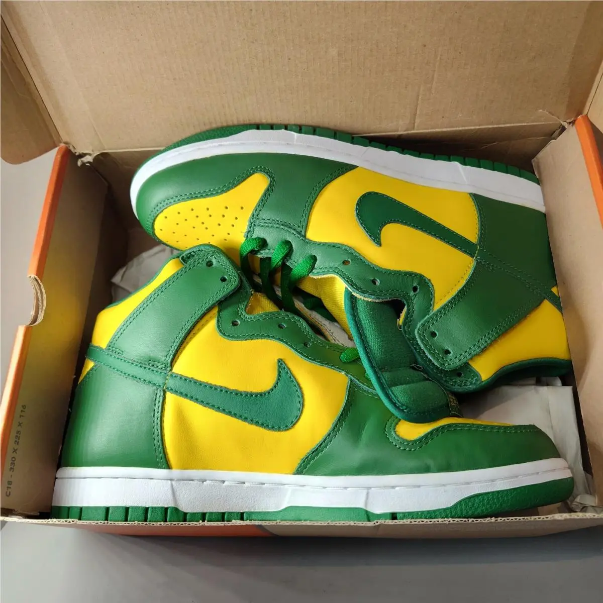 Nike shoes - Nike Dunk High - Dunk High - 304717-731 - Green 5