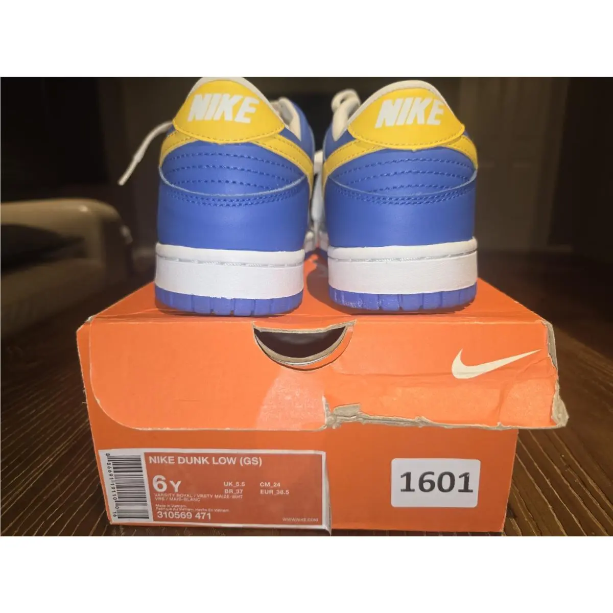 Nike shoes - Nike Dunk Low - Dunk Low - 310569-471 - Blue 11