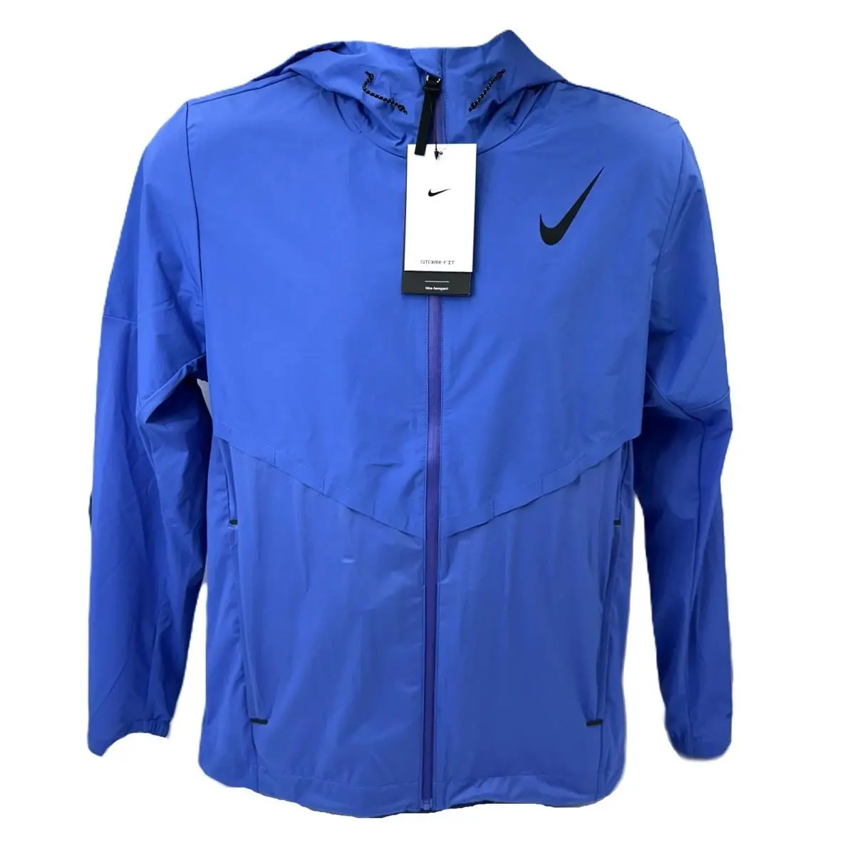 Nike clothing - StormFIT Aeroswift Jacket - StormFIT Aeroswift Jacket - Comet Blue/Black (UPC: 197863311289) 3