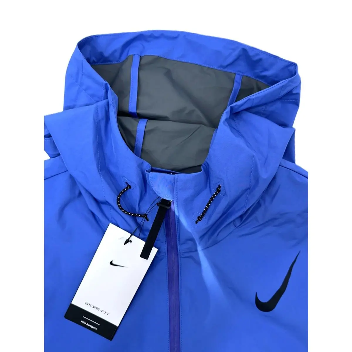 Nike clothing - StormFIT Aeroswift Jacket - StormFIT Aeroswift Jacket - Comet Blue/Black (UPC: 197863311289) 7
