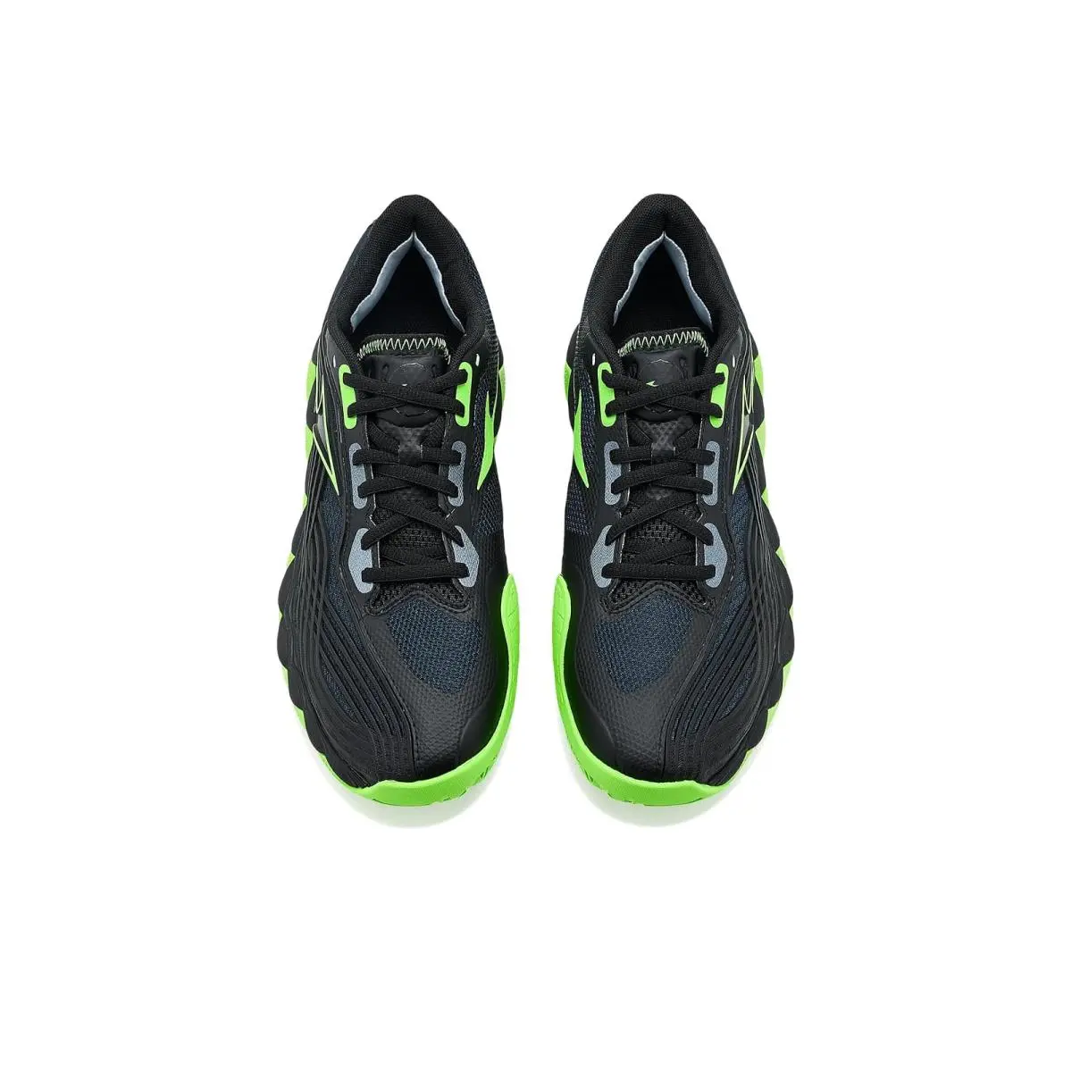 Mizuno shoes - Black/Glowing Apple 0