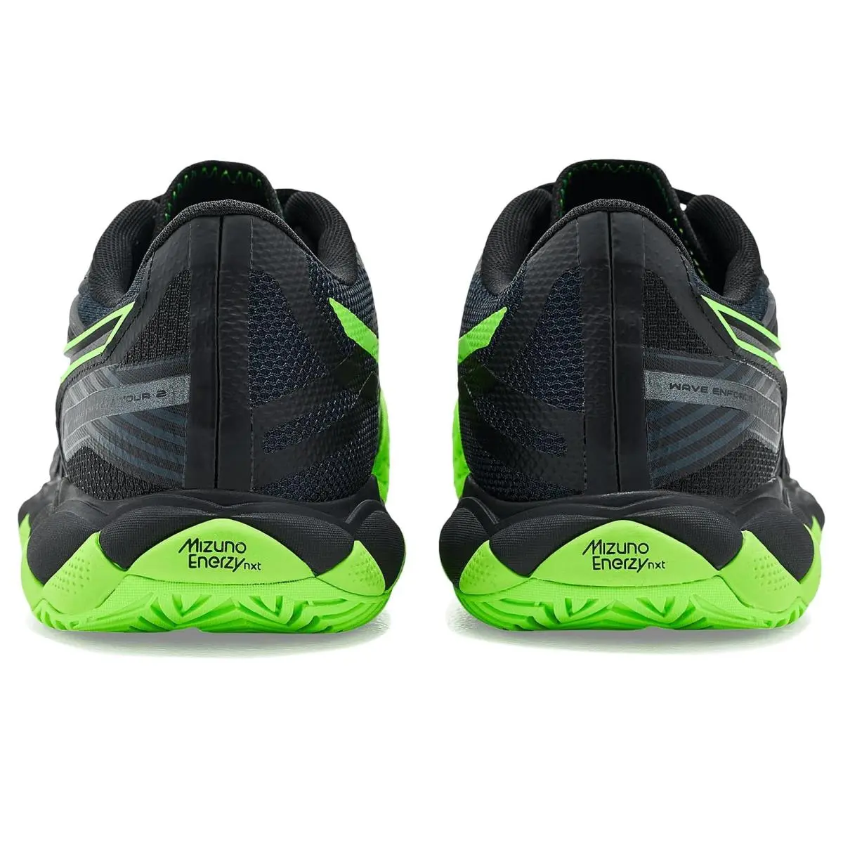 Mizuno shoes - Black/Glowing Apple 5