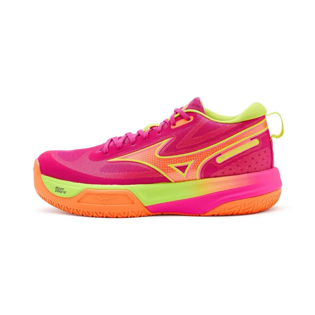 Mizuno shoes - Pink Tetra/Fortune Yellow 9
