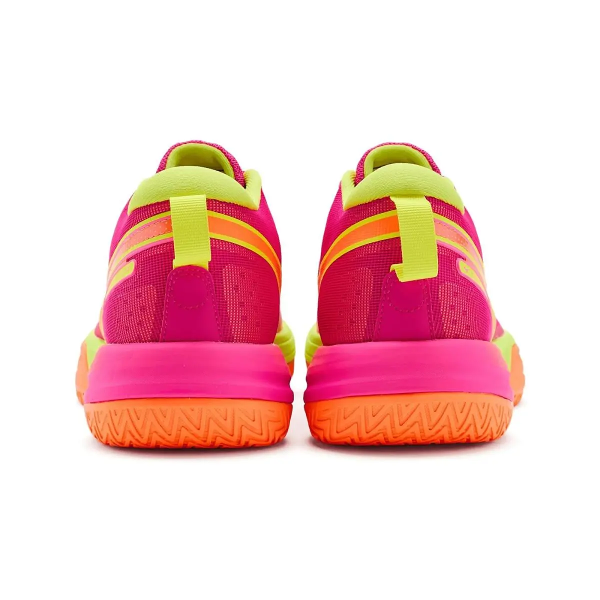 Mizuno shoes - Pink Tetra/Fortune Yellow 12
