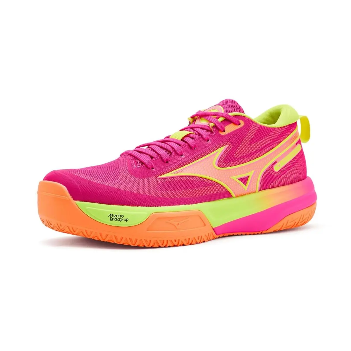 Mizuno shoes - Pink Tetra/Fortune Yellow 6
