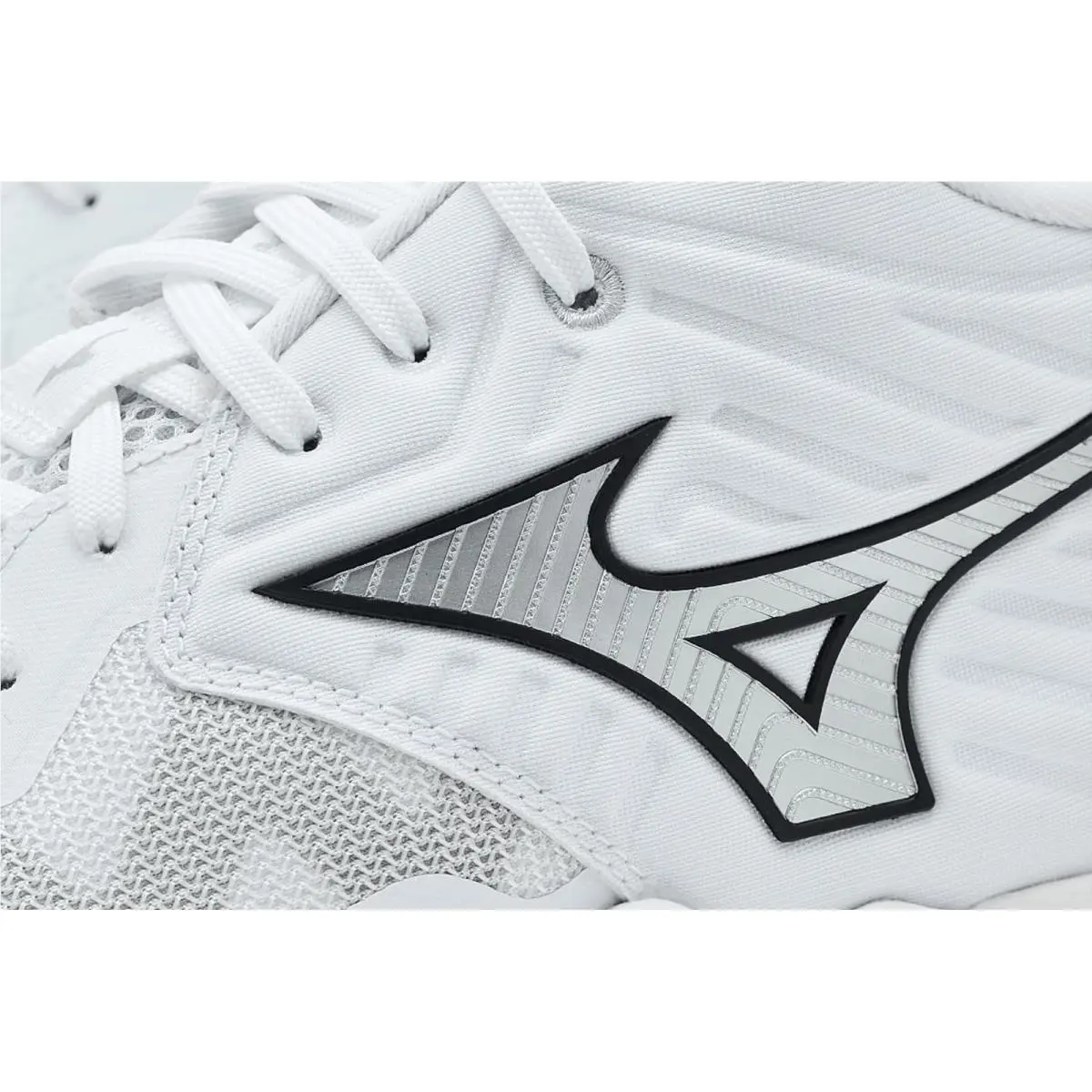 Mizuno shoes - White/Metallic Grey 11