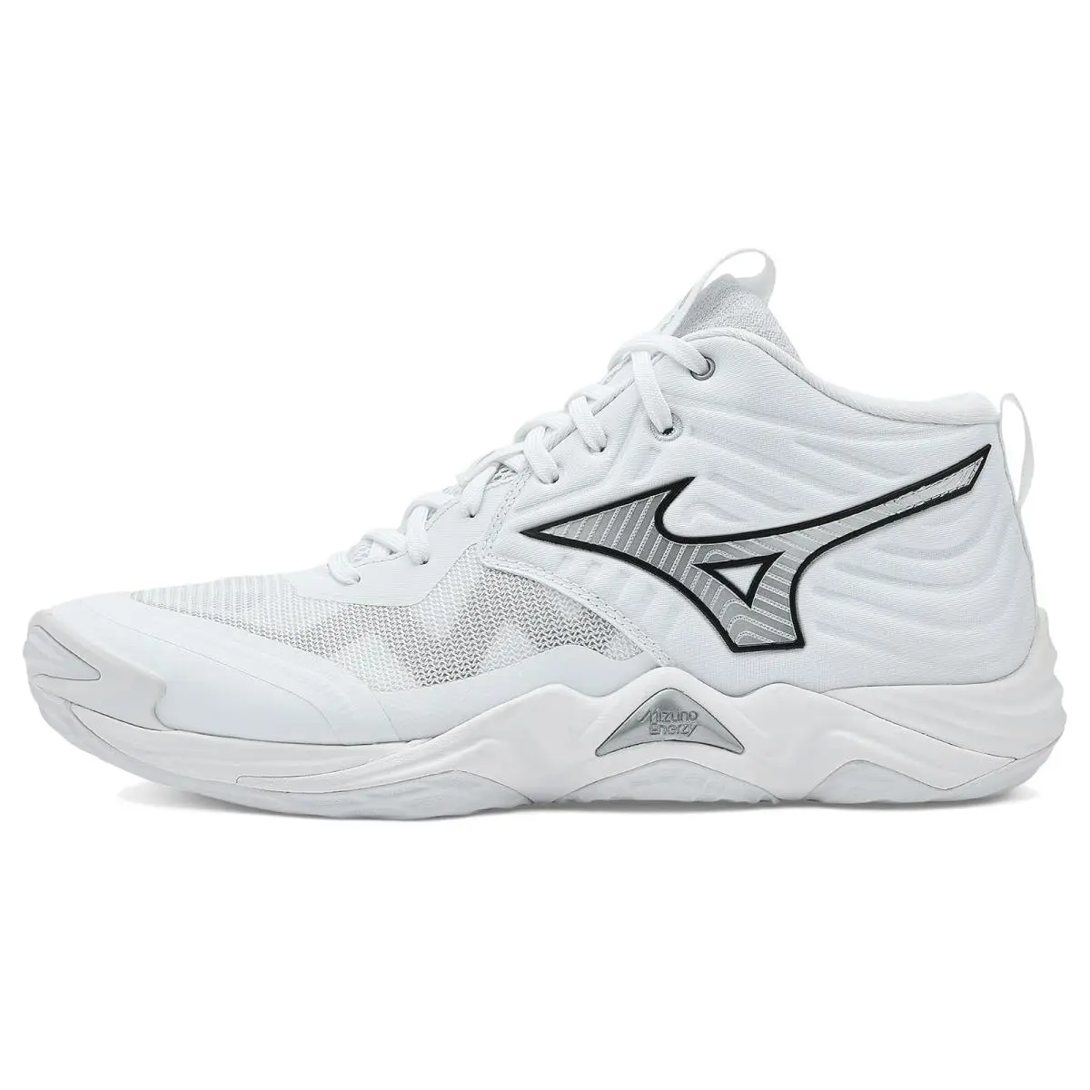Mizuno shoes - White/Metallic Grey 9