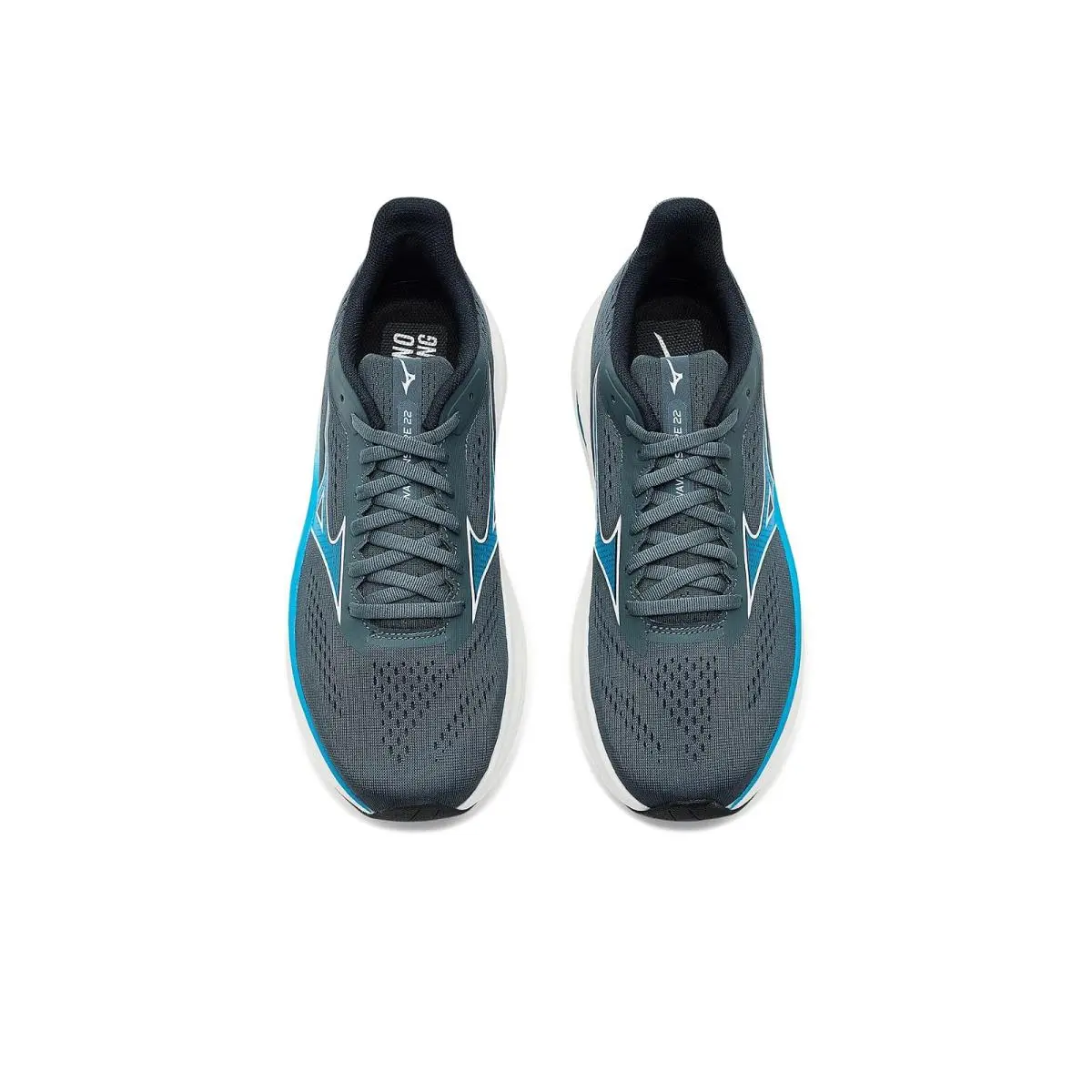 Mizuno shoes - Cloudscape/Blue Jewel 14