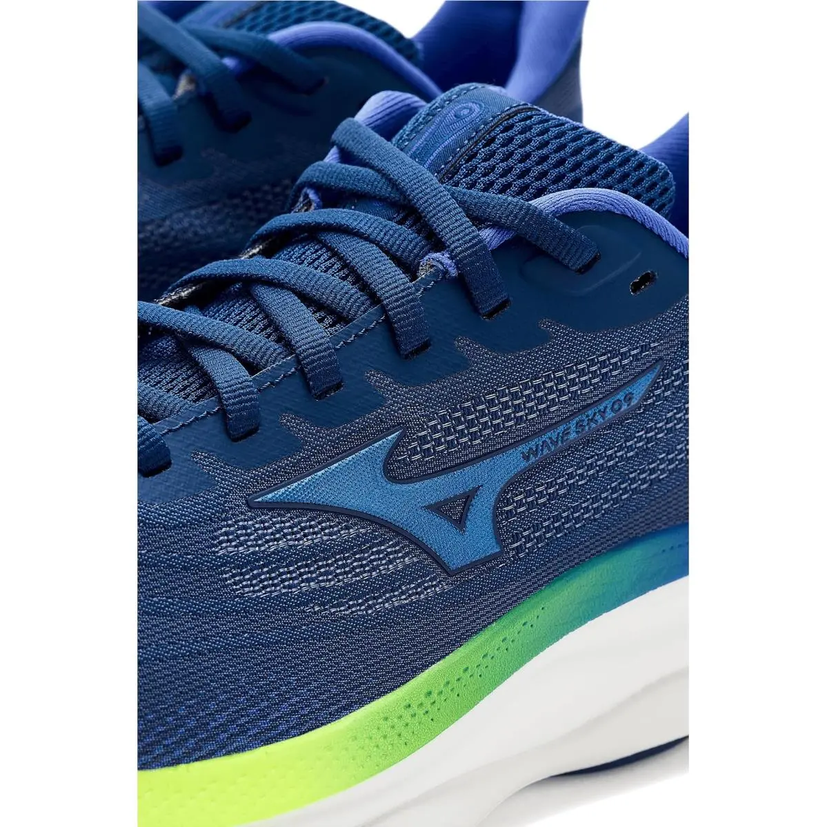 Mizuno shoes - Baritone Blue/Citrus 39