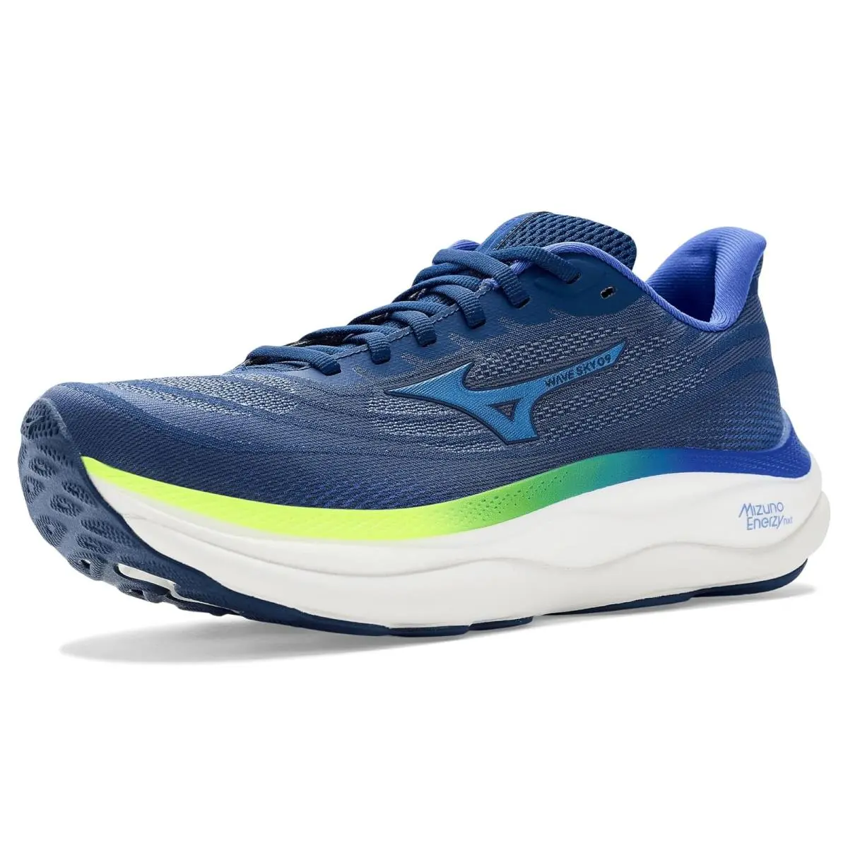 Mizuno shoes - Baritone Blue/Citrus 34