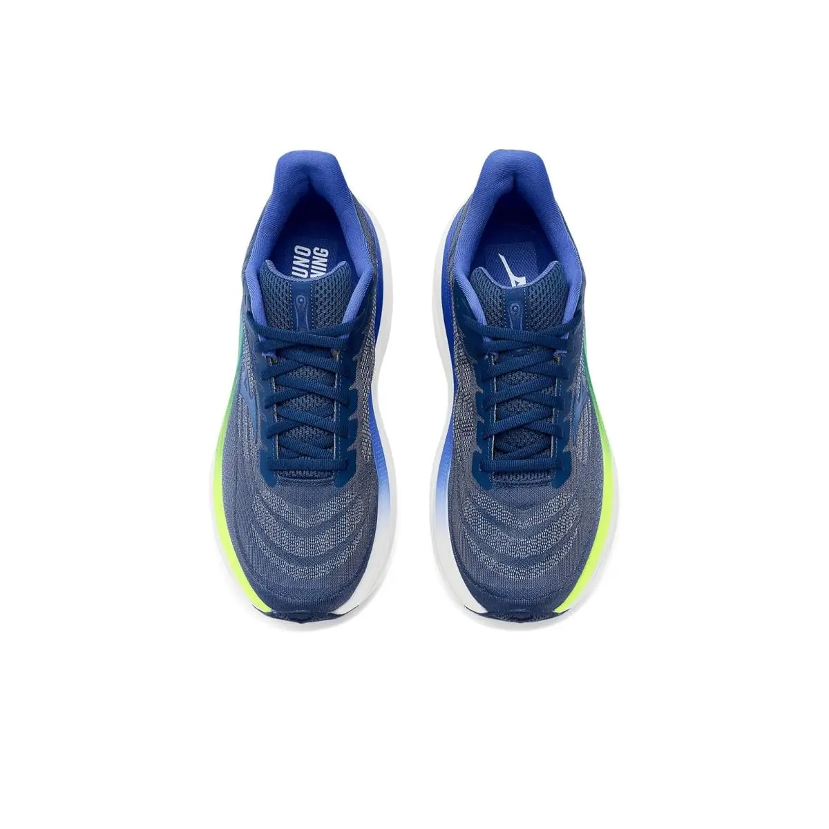 Mizuno shoes - Baritone Blue/Citrus 35