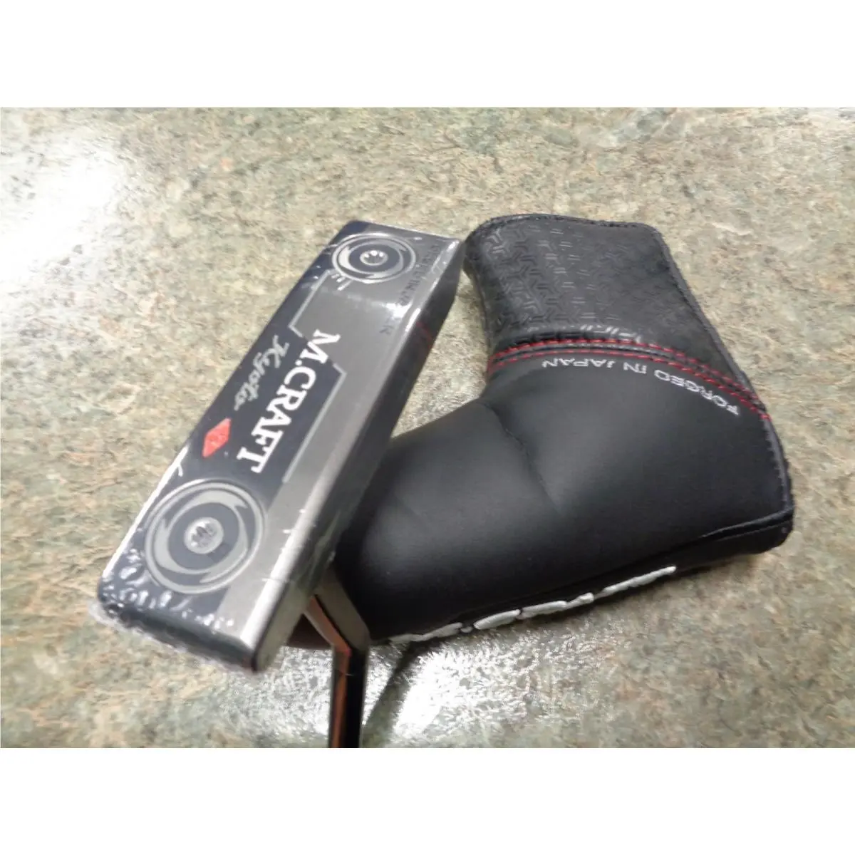 Mizuno M-craft Kyoto S Slant Neck Blade Putter 35 Inches Grey Ion RH