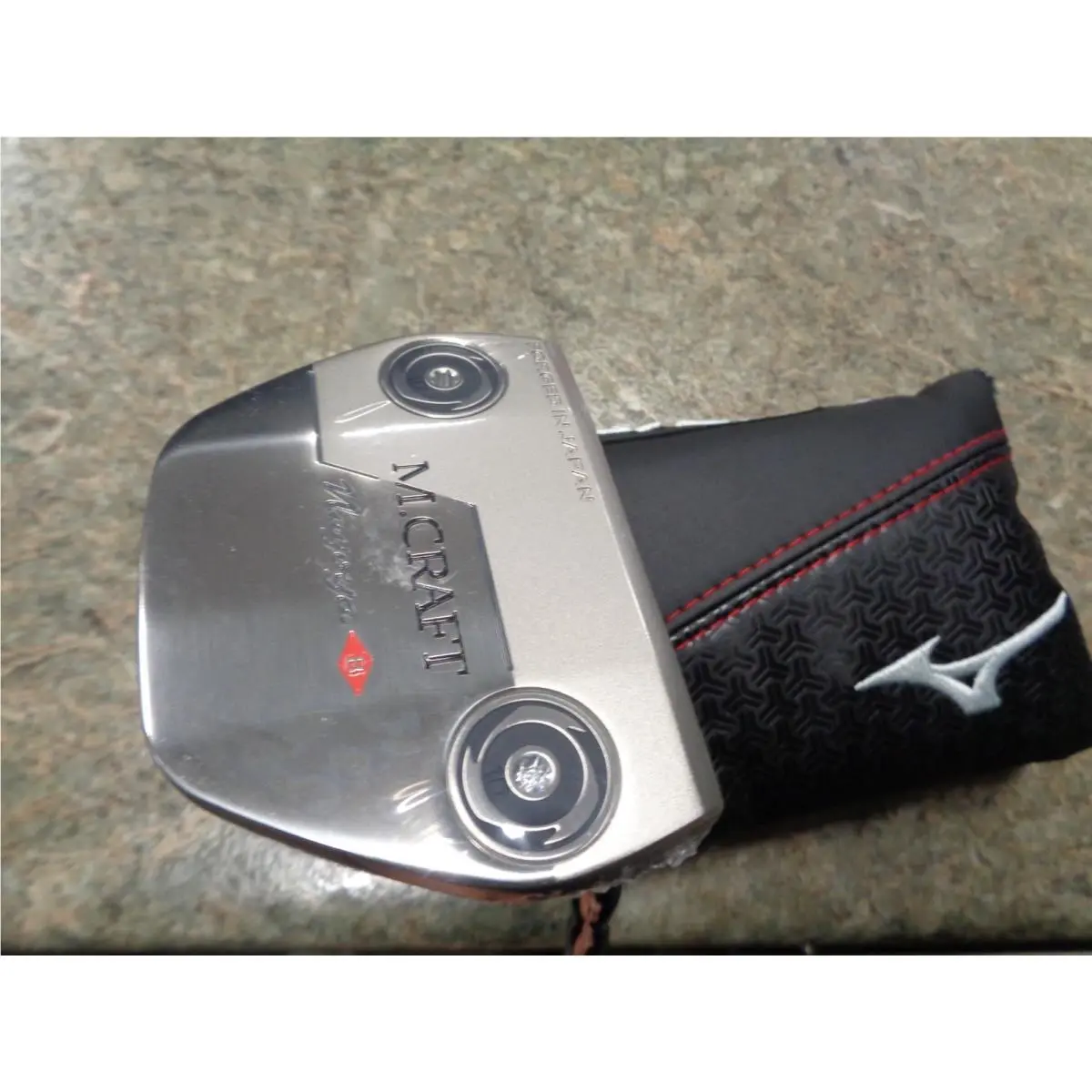 Mizuno M-craft Nagoya B Double Bend Mallet Putter 35 Inches Nickel RH