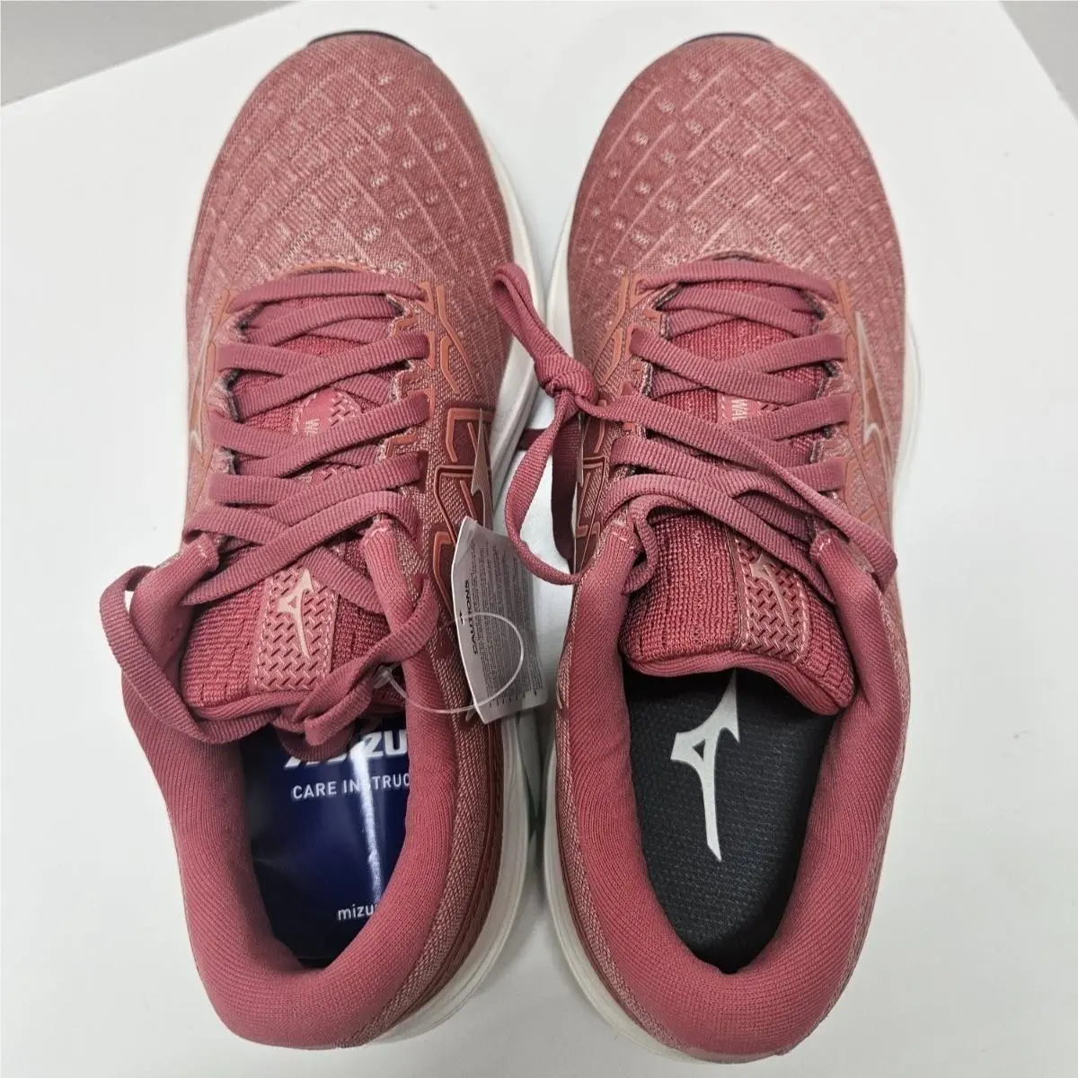 Mizuno shoes - Mizuno Wave Inspire 18 Waveknit - J1GD224414 - Pink 2