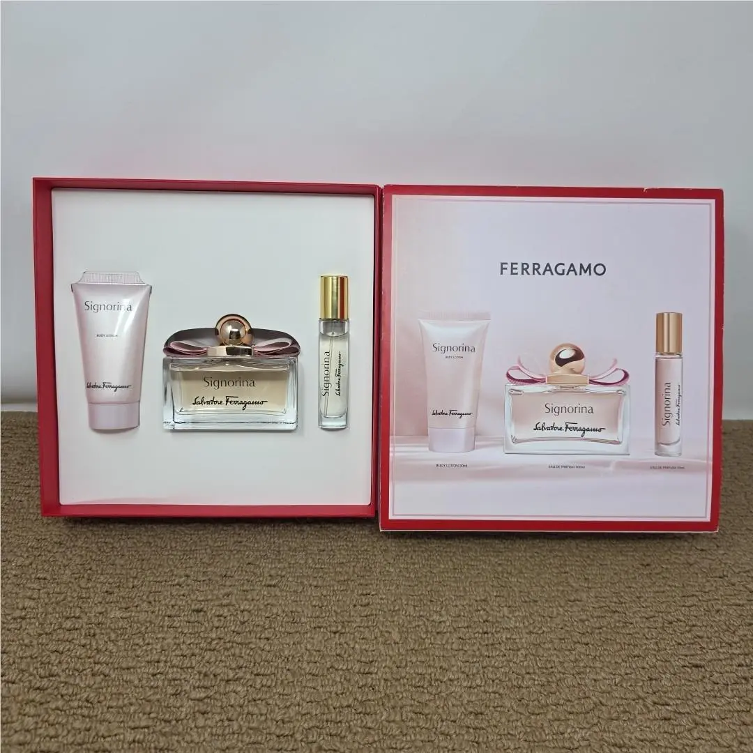 Salvatore Ferragamo Signorina Eau de Parfum 3.4oz/100ml 3 Pcs Gift Set