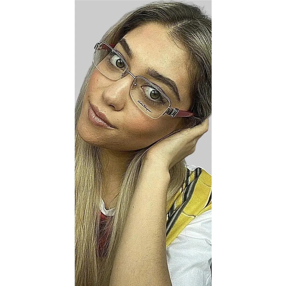 Salvatore Ferragamo SF 1122 187 53mm Gold Women`s Eyeglasses Frame