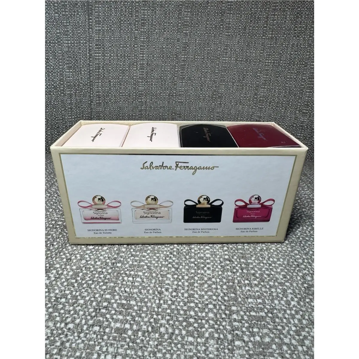 Salvatore Ferragamo Signorina Misteriosa Ribelle Travel Splash 5ml 4 Pack Set