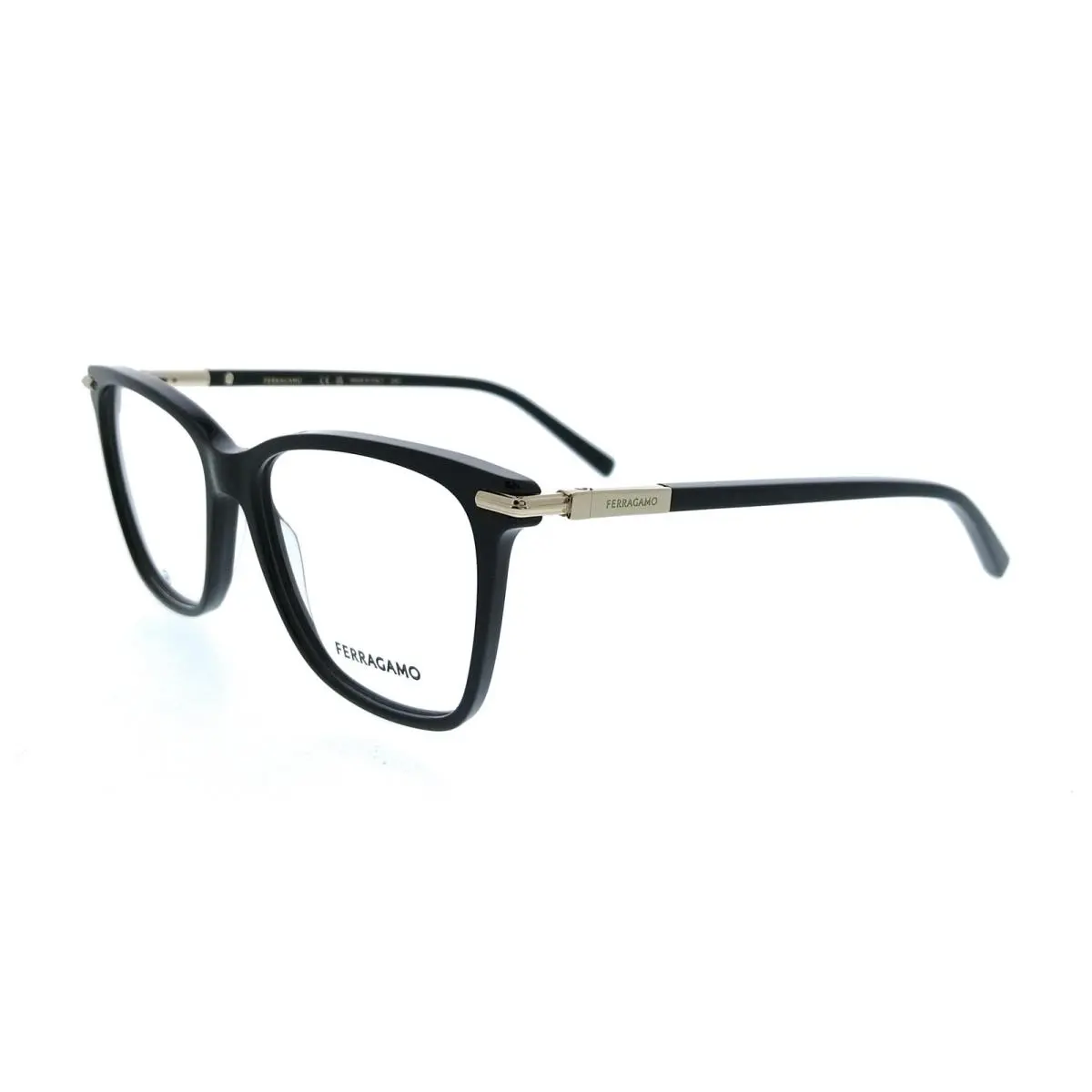 Salvatore Ferragamo SF3013 001 Cat Eye Black Women`s Eyeglasses