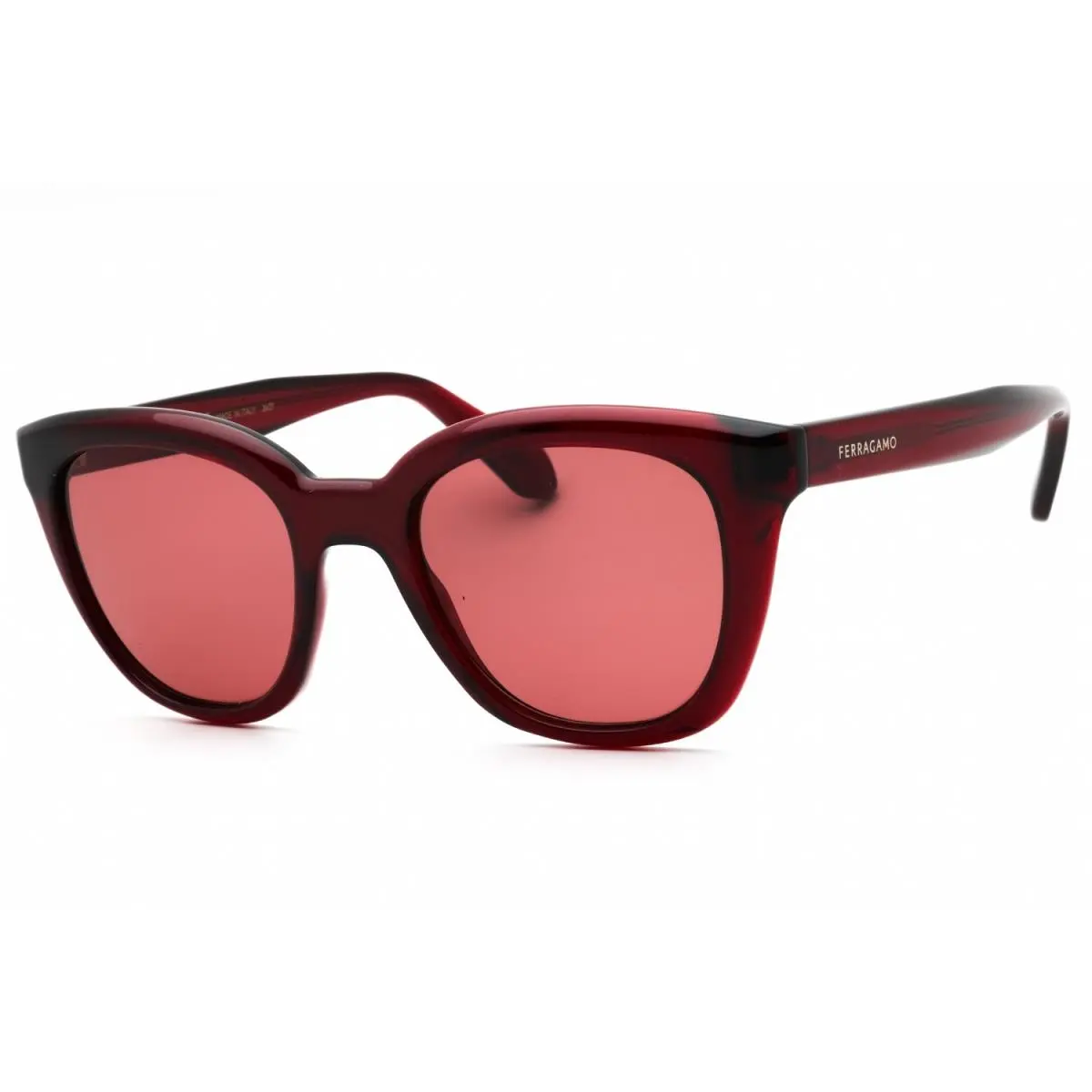 Salvatore Ferragamo SF200-616-52 Sunglasses Frame Size 52mm 145mm 21mm Red Wom