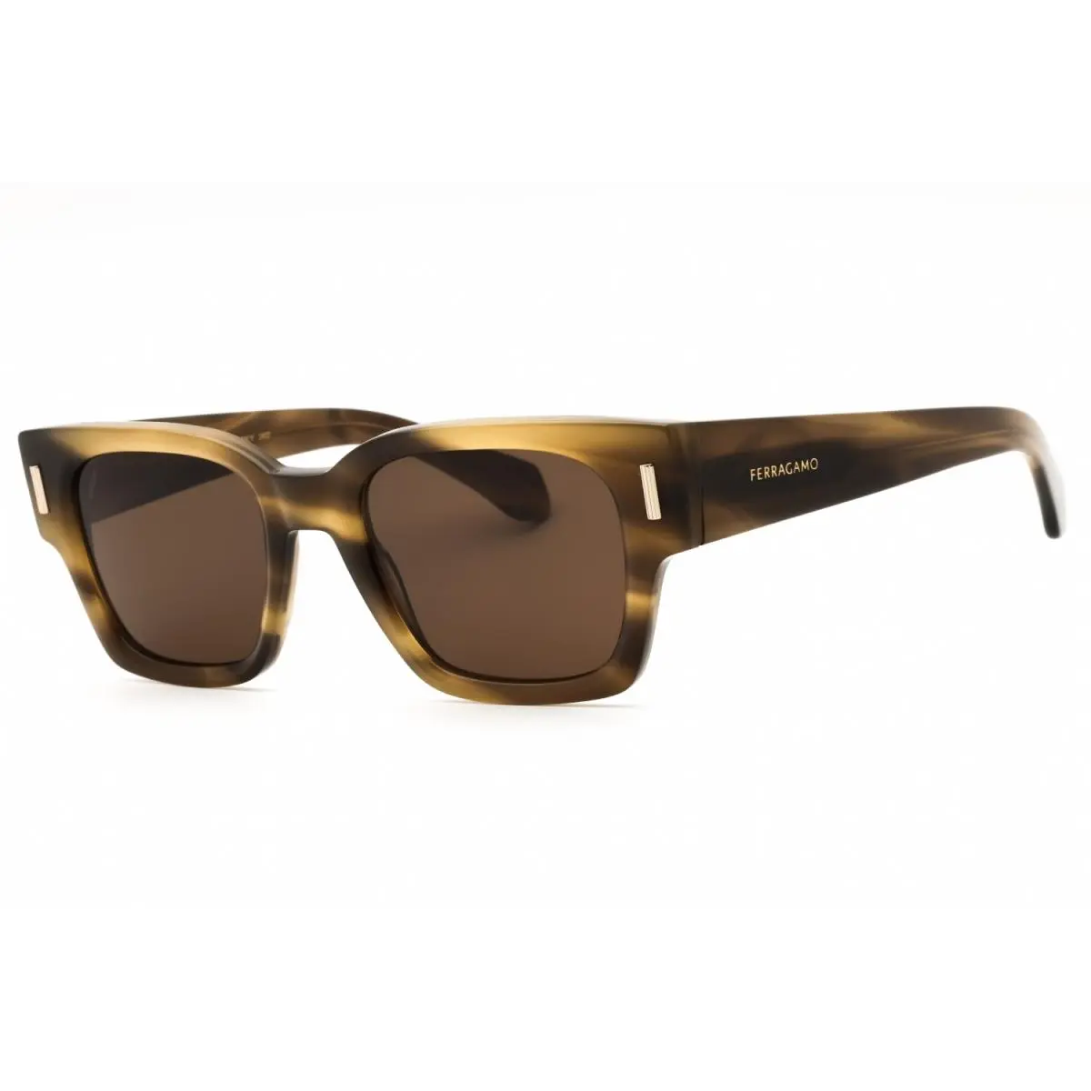 Salvatore Ferragamo SF2010-319-52 Sunglasses Frame Size 52mm 145mm 21mm Khaki