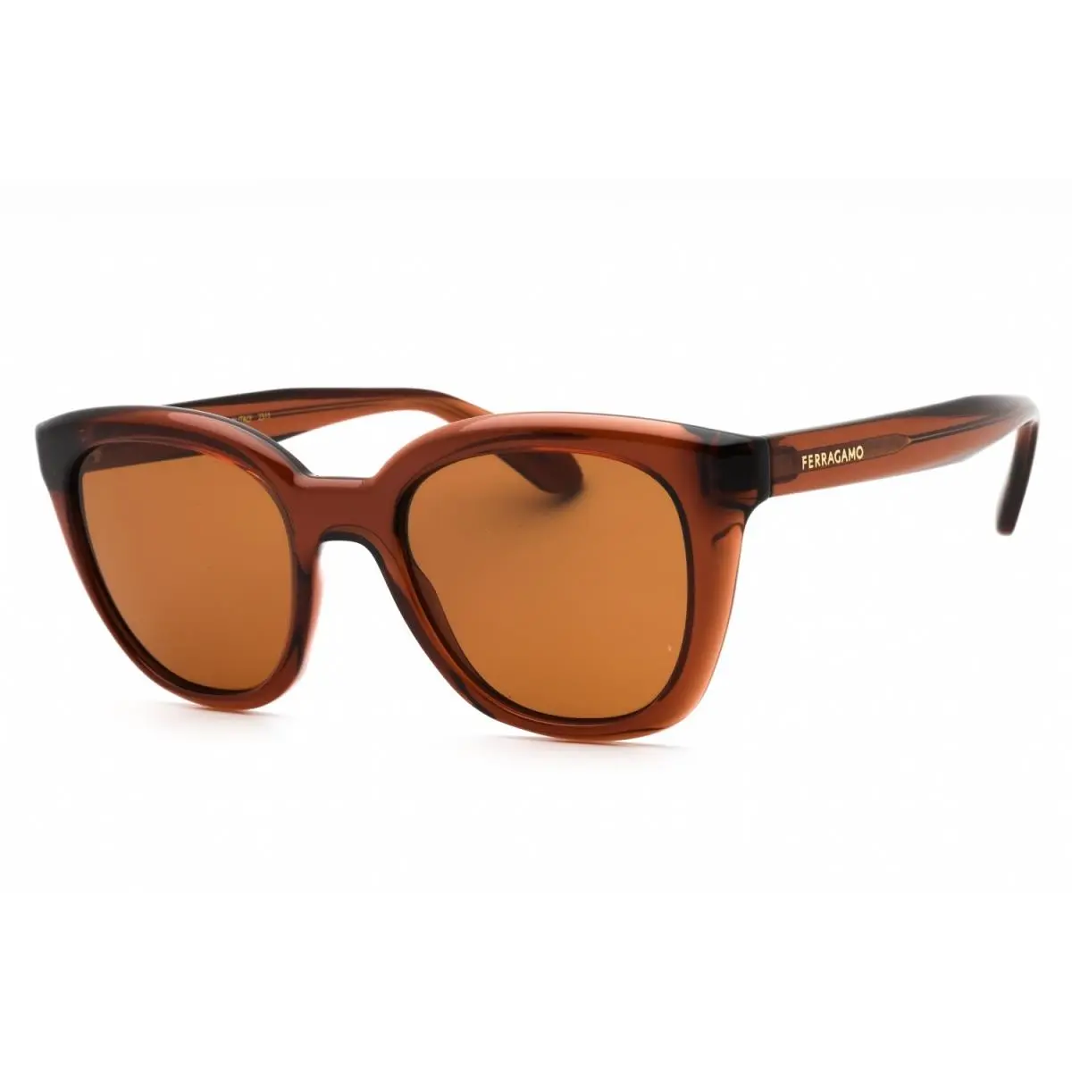 Salvatore Ferragamo SF200-232-52 Sunglasses Frame Size 52mm 145mm 21mm Brown W
