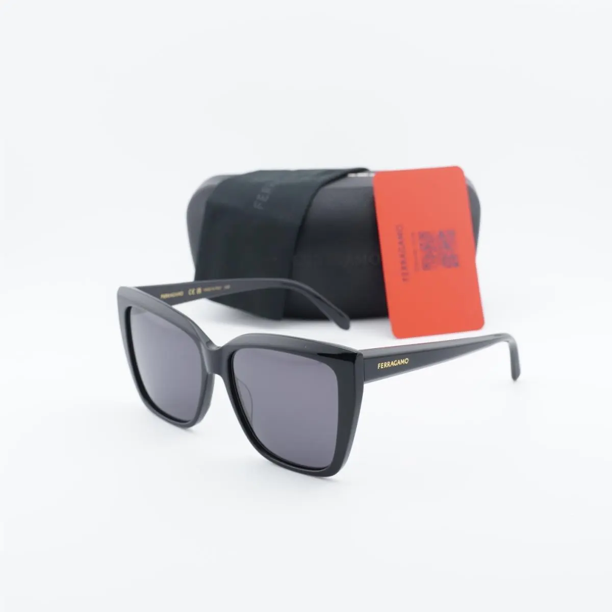 Salvatore Ferragamo SF1102S 001 Black/grey 58-16-140 Sunglasses