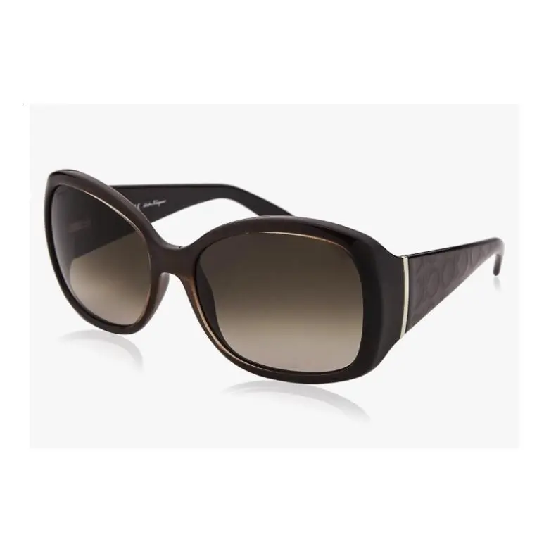 Salvatore Ferragamo Brown Women`s Sunglasses SF722S 210