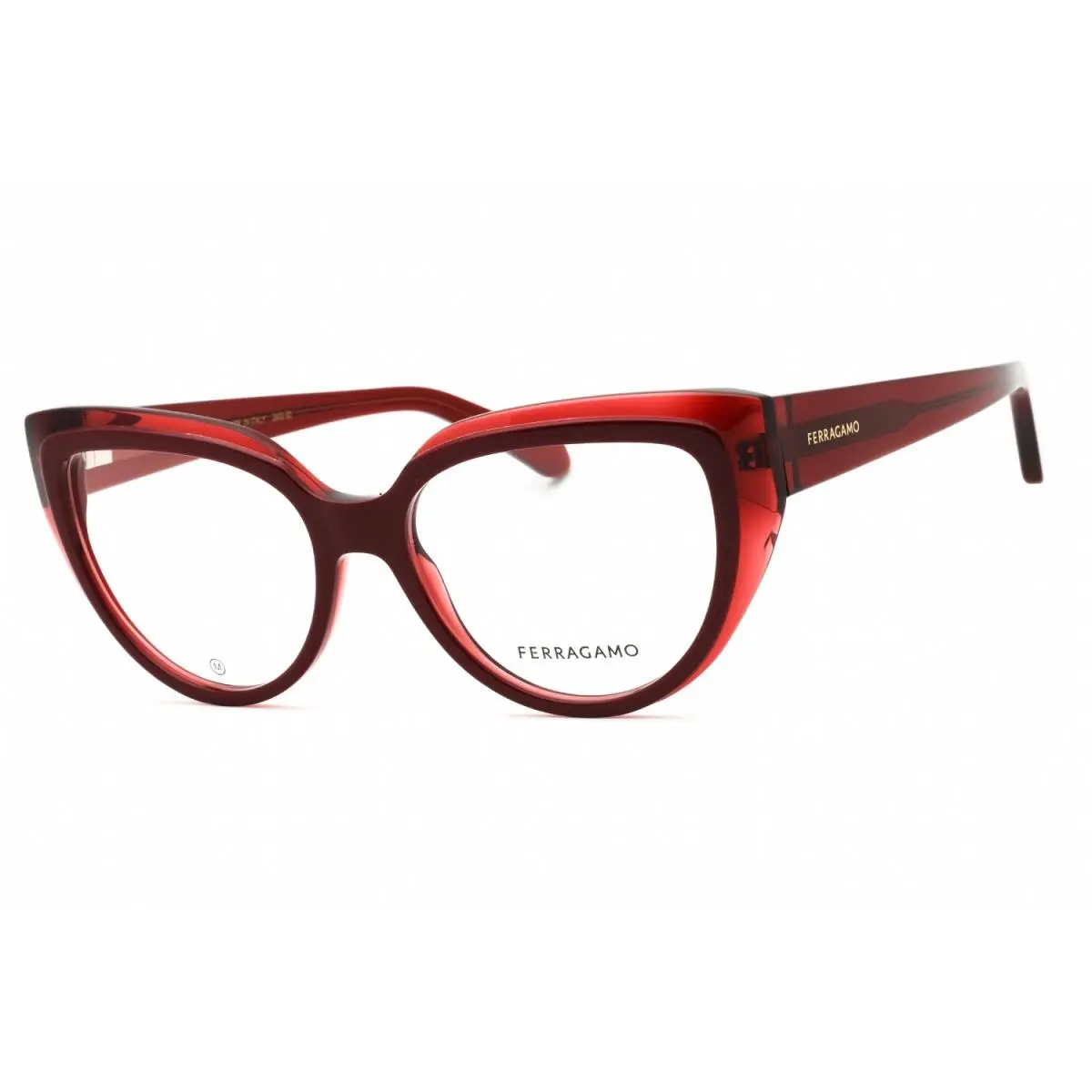 Salvatore Ferragamo SF2984-613-53 Eyeglasses Frame Size 53mm 16mm 140mm Red Wom