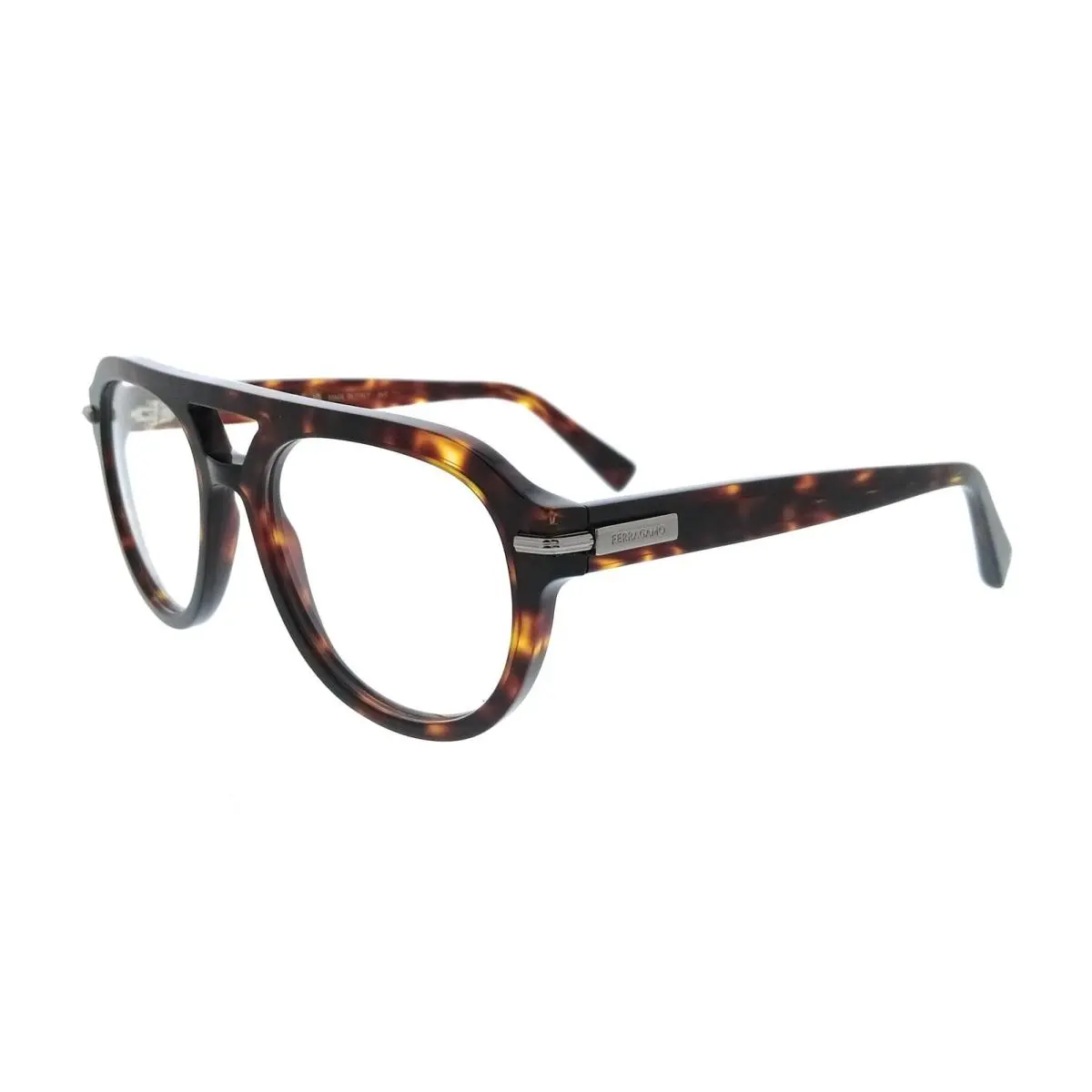 Salvatore Ferragamo SF3016 640 Round Red Tortoise Unisex Eyeglasses