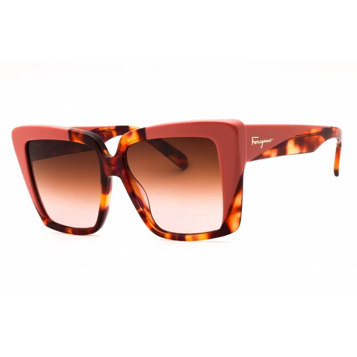 Salvatore Ferragamo SF1060S-641-55 Sunglasses Frame Size 55mm 140mm 14mm Redto