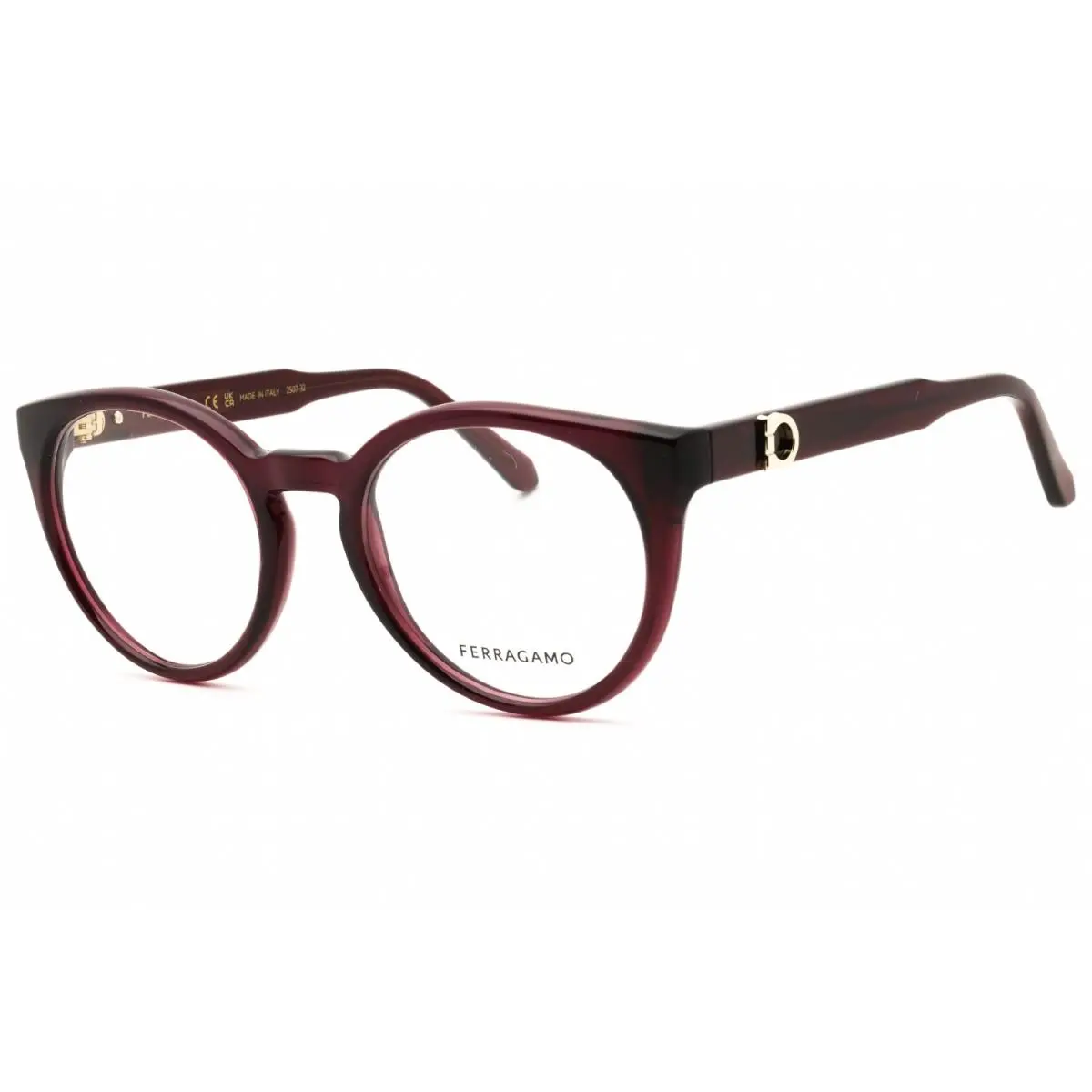 Salvatore Ferragamo SF3032-612-51 Eyeglasses Frame Size 51mm 20mm 140mm Burgund