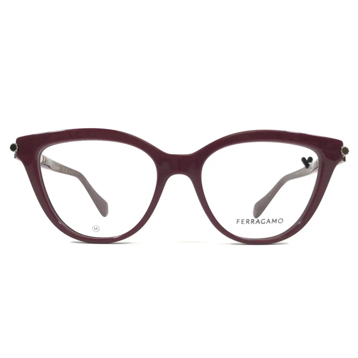 Salvatore Ferragamo Eyeglasses Frames SF2974 601 Burgundy Full Rim 52-17-140