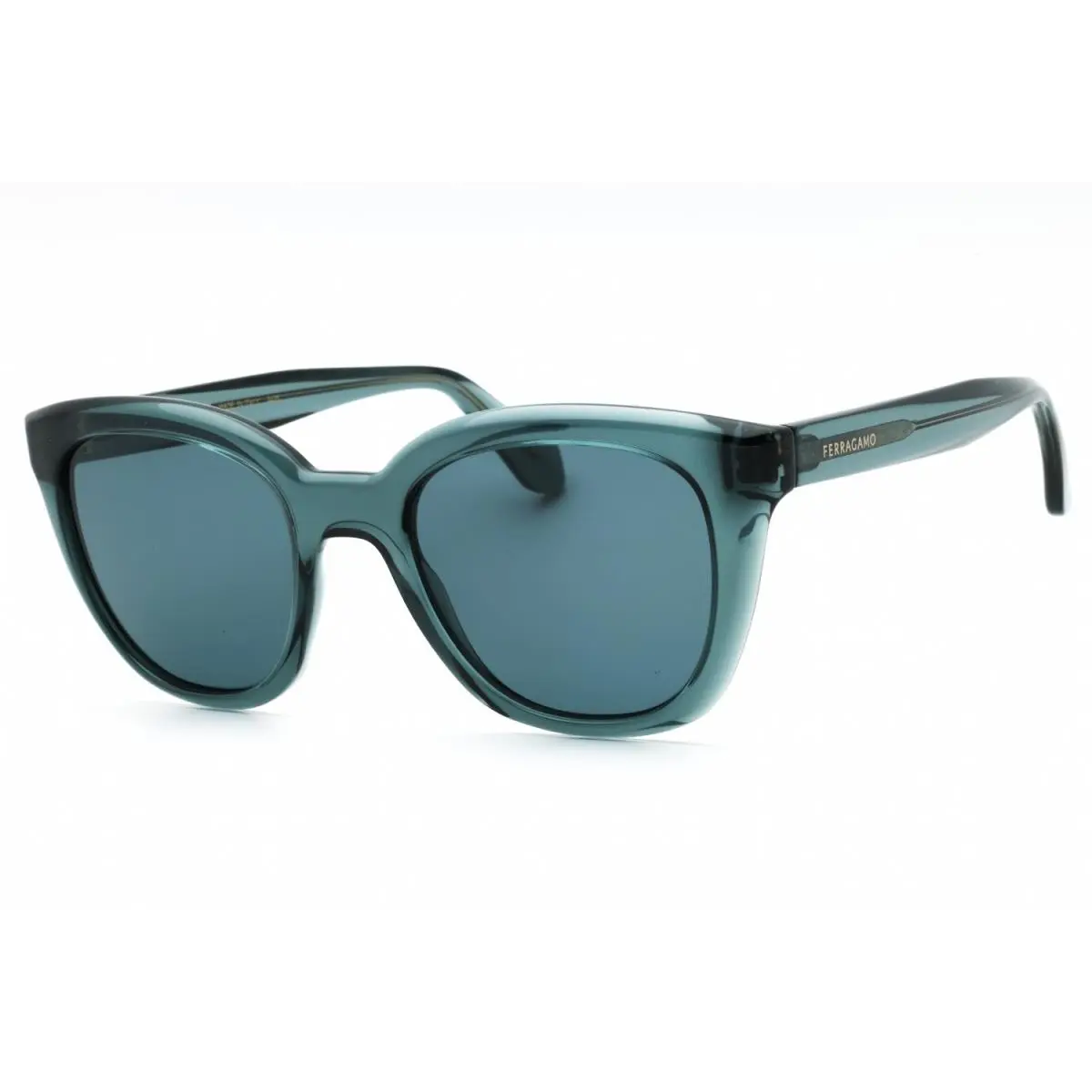 Salvatore Ferragamo SF200-438-52 Sunglasses Frame Size 52mm 145mm 21mm Blue Wo