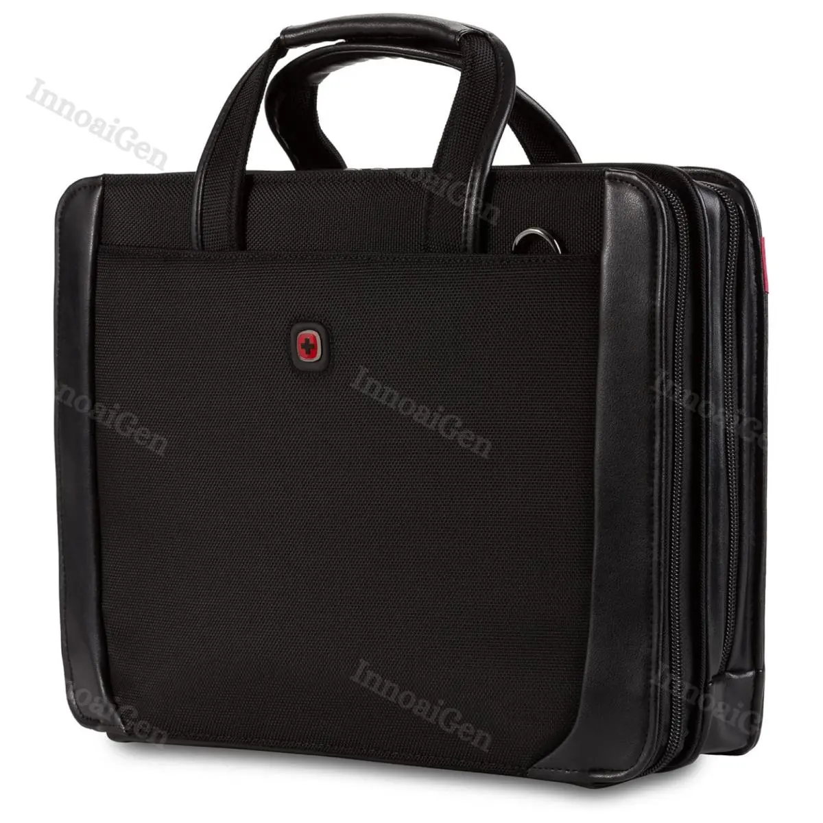 Wenger Luggage Proxy Zippered Laptop Presentation Padfolio Black 14-inch