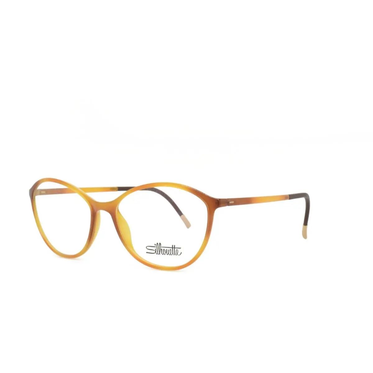 Silhouette Spx Illusion 1584 75 6230 Eyeglasses 52-15-130 Havana