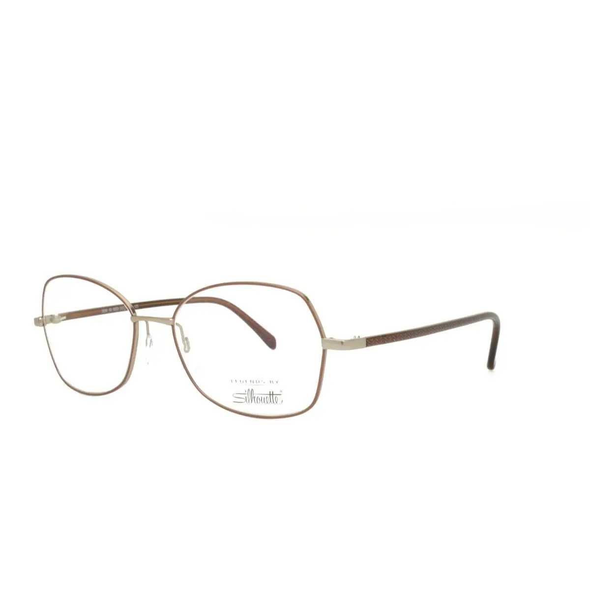 Silhouette 3506 40 6053 Eyeglasses 53-17-125 Taupe