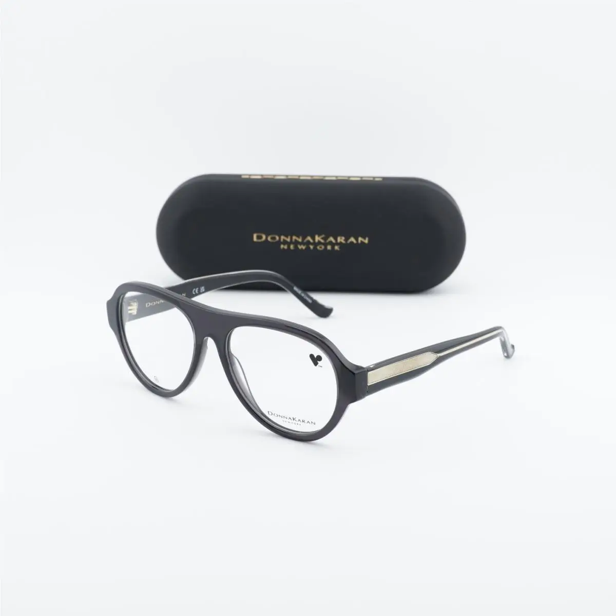Donna Karan DO5012 001 Black Crystal 54mm Eyeglasses