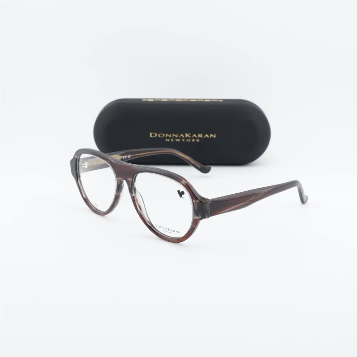 Donna Karan DO5012 228 Cherrywood Horn 54mm Eyeglasses